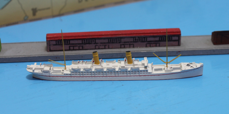 Passenger vessel "Norman" Union-Castle Line (1 p.) GB 1900 Rhenania Liz G 10